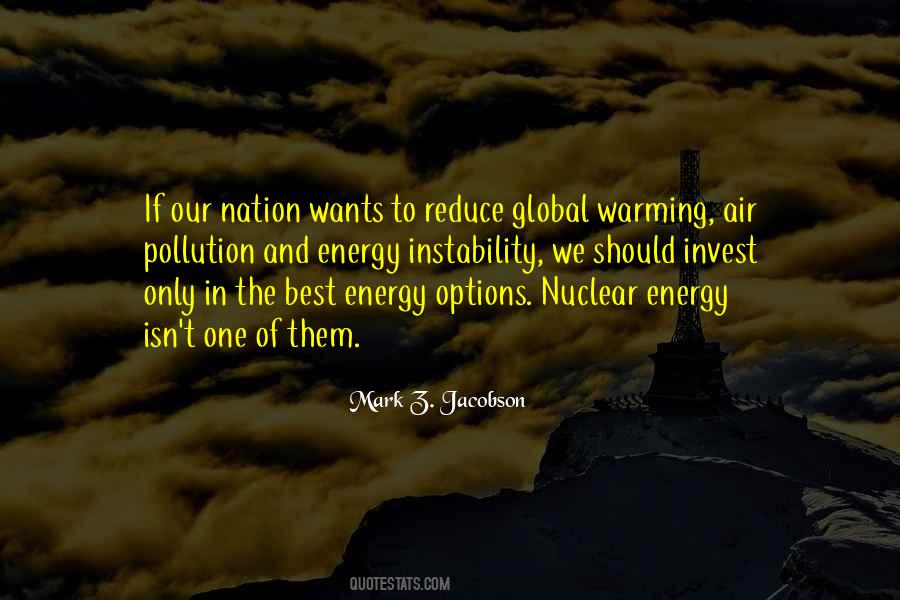 Quotes About Pollution Global Warming #470278