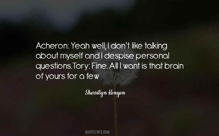 Acheron's Quotes #360136