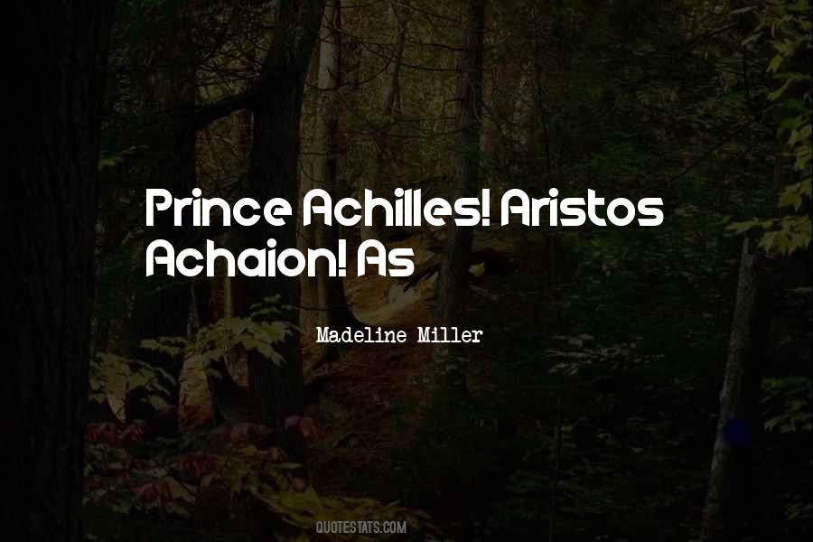 Achilles's Quotes #951800