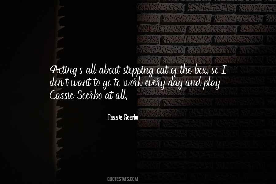 Acting's Quotes #1040345