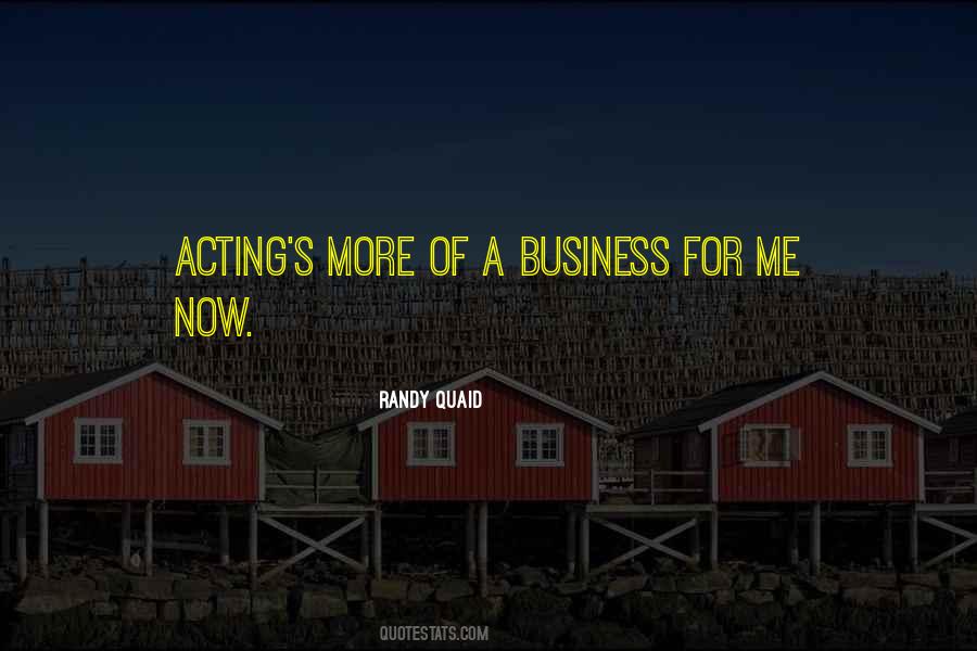 Acting's Quotes #314376