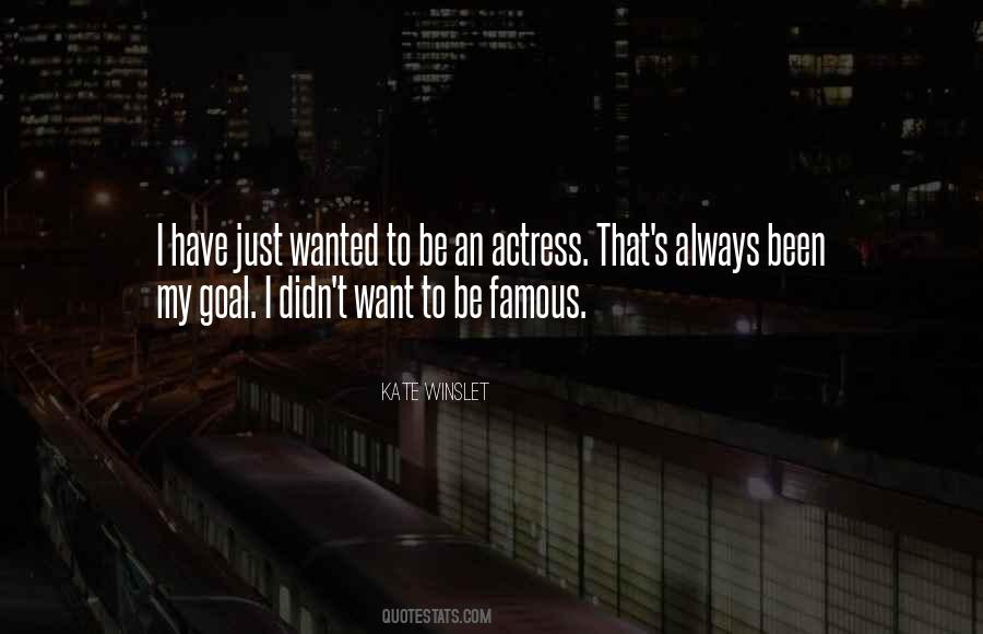 Actress's Quotes #290878