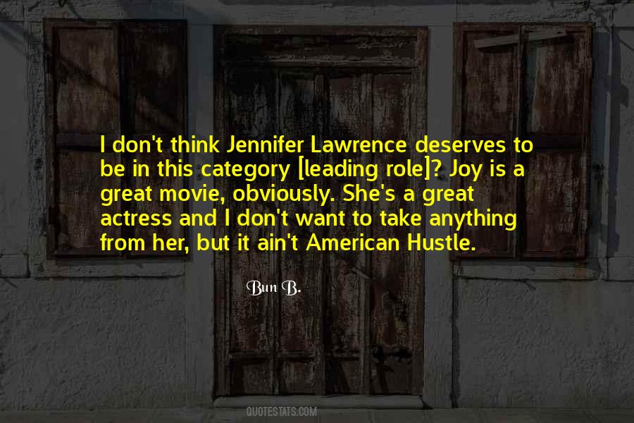 Actress's Quotes #341985