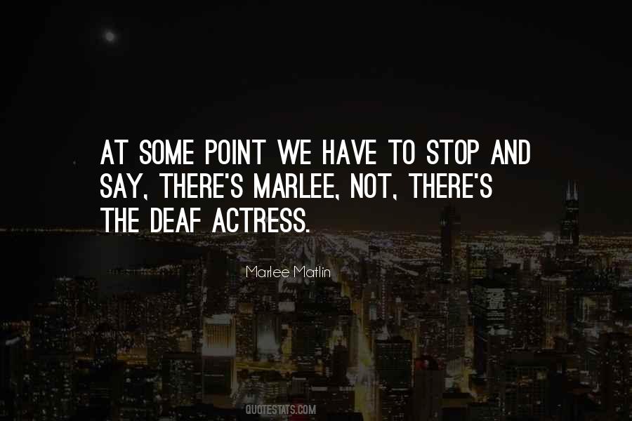 Actress's Quotes #471698