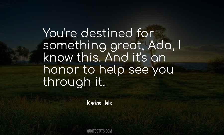 Ada's Quotes #1188897
