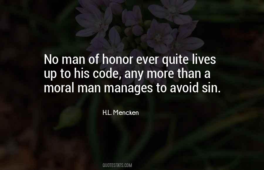 Quotes About A Man Of Honor #1306169