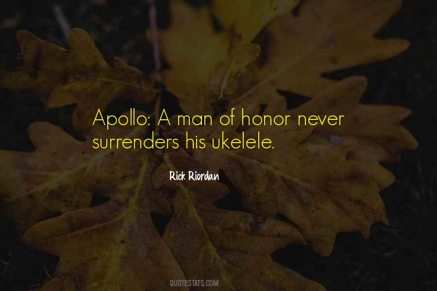 Quotes About A Man Of Honor #1512174