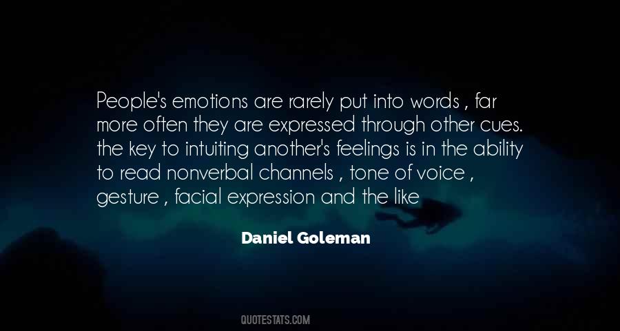 Quotes About Expression Through Words #1816892