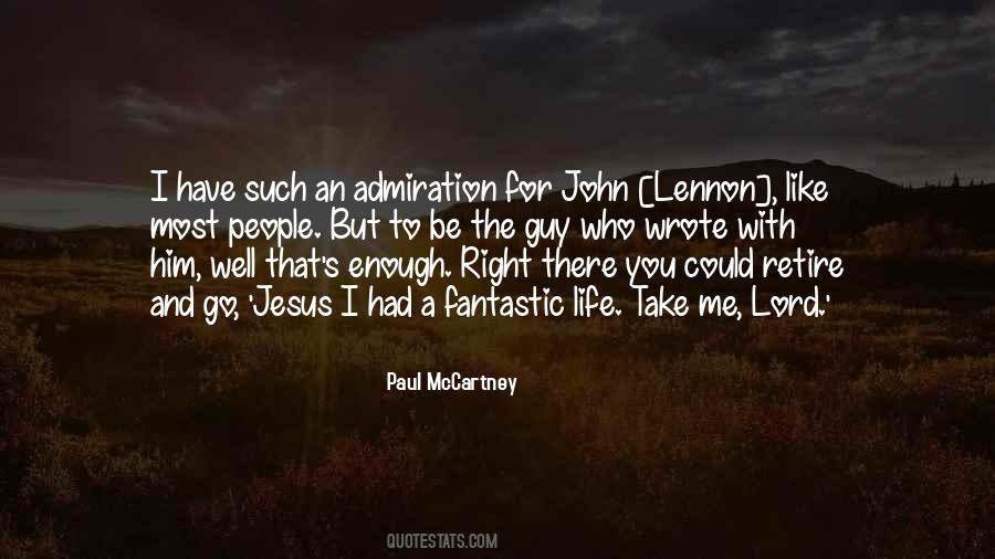 Admiration's Quotes #543679