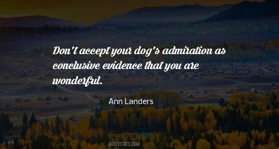 Admiration's Quotes #763751