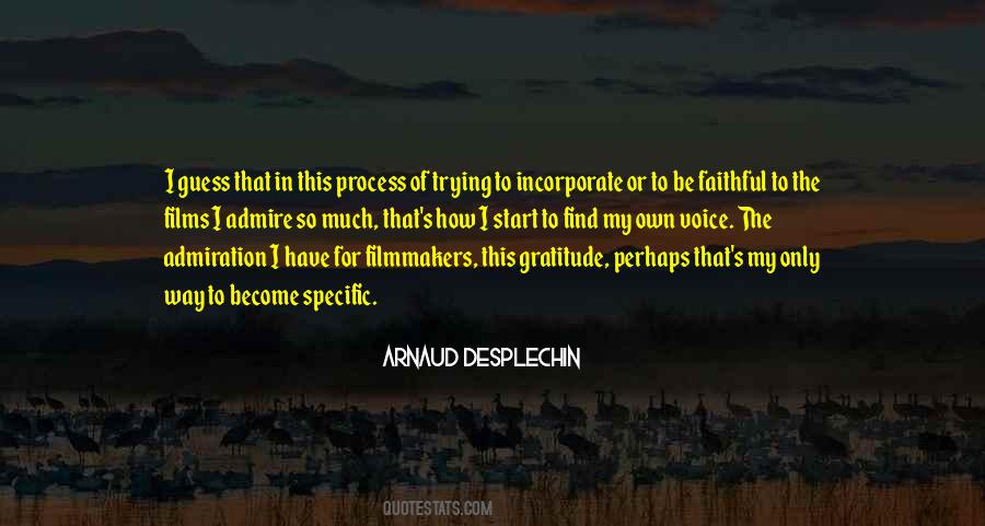 Admiration's Quotes #973872