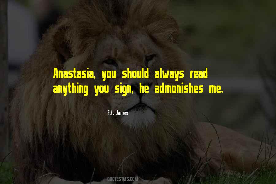 Admonishes Quotes #1653647