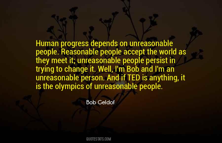 Quotes About Unreasonable #973273