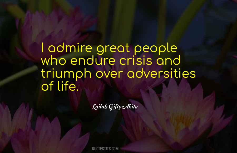 Adversities Quotes #393969
