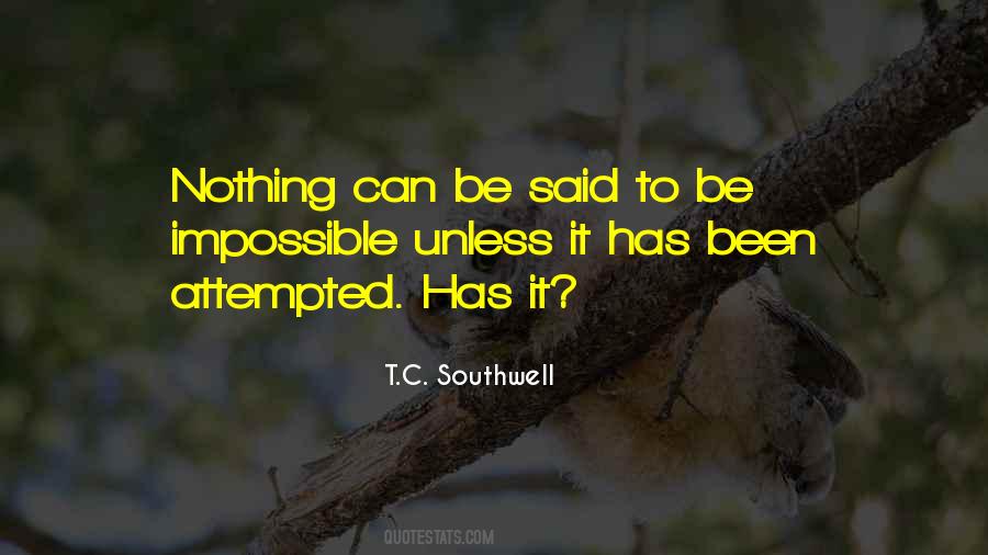 Quotes About Southwell #1567606