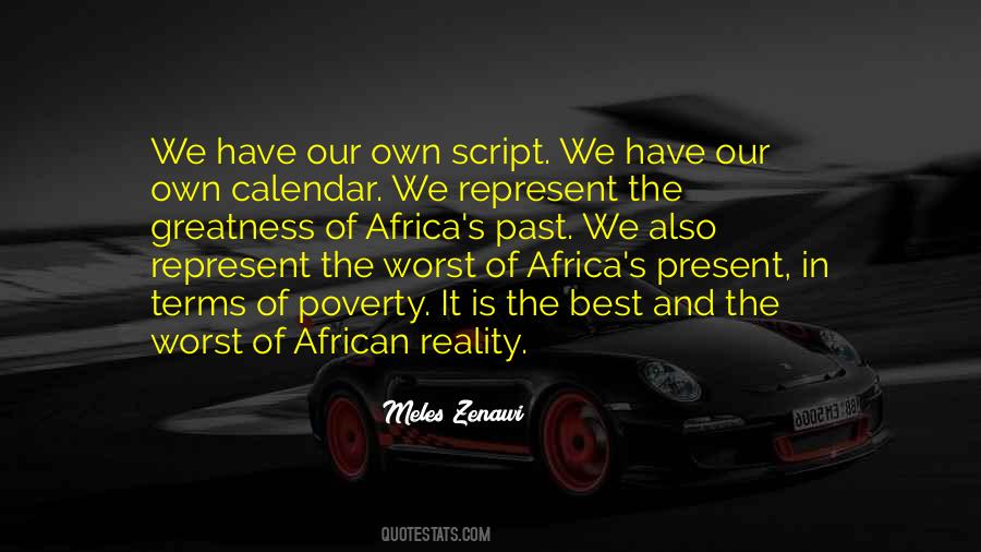 Africa's Quotes #1289962