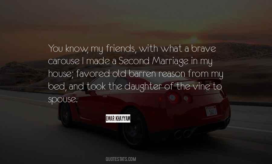 Quotes About A Second Marriage #214004