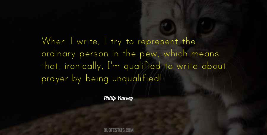 Quotes About Being Unqualified #731570