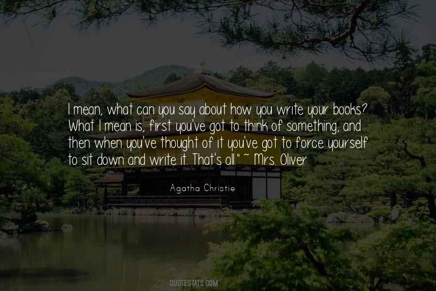 Agatha's Quotes #455697