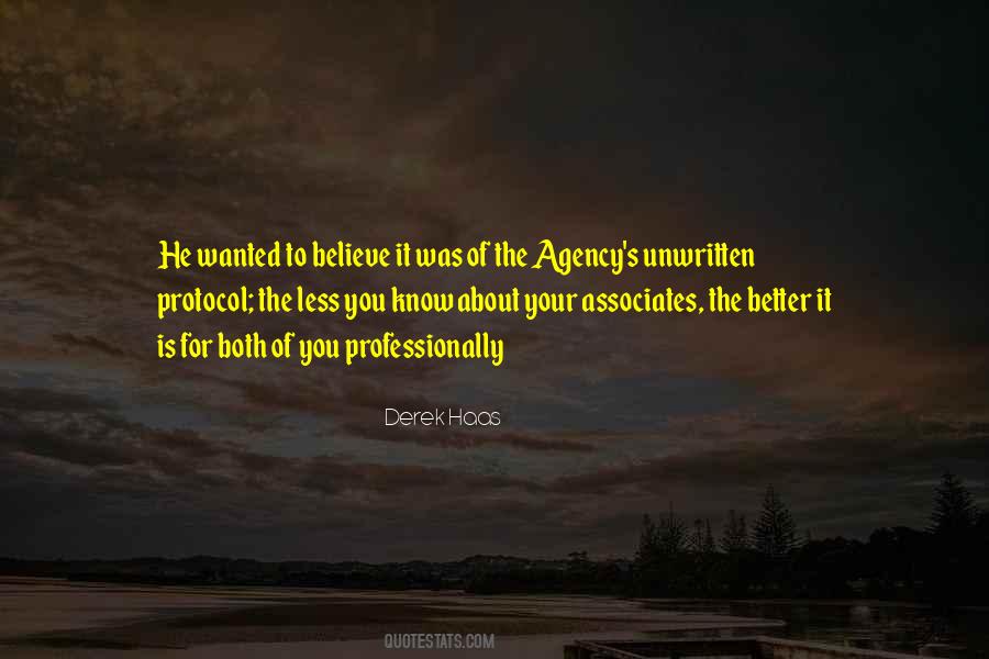 Agency's Quotes #1251332