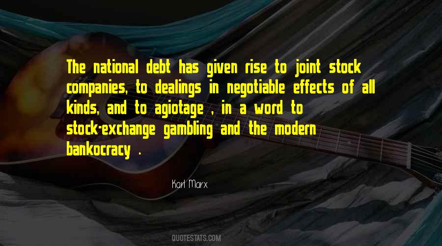 Agiotage Quotes #93873