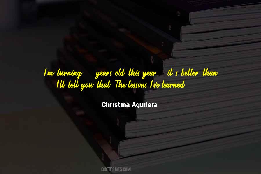 Aguilera's Quotes #1849770