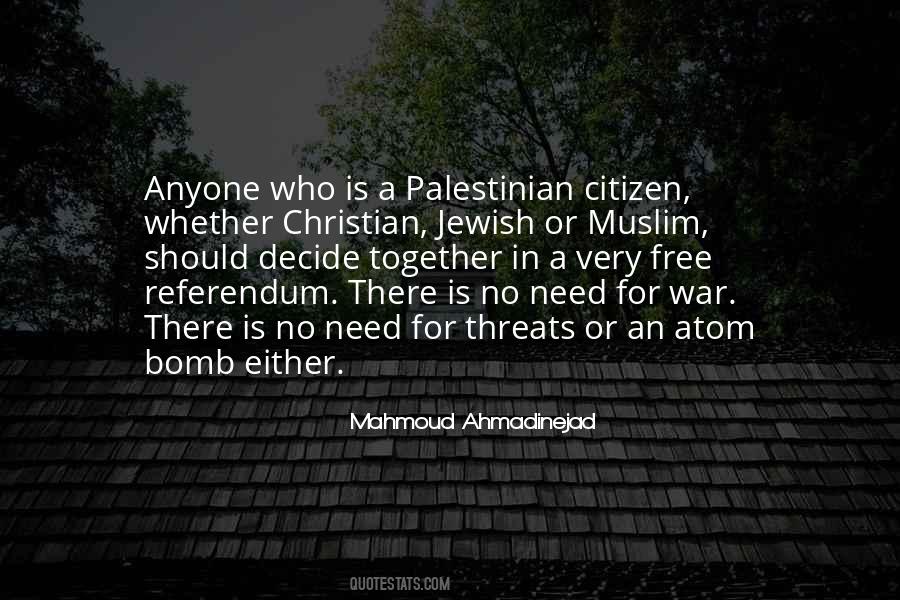 Ahmadinejad's Quotes #396844