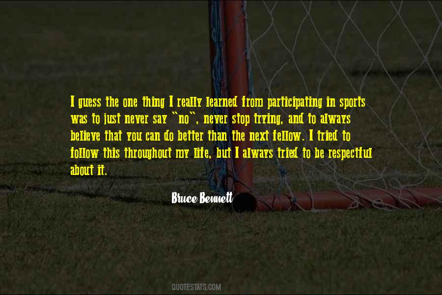 Quotes About Participating In Sports #508856