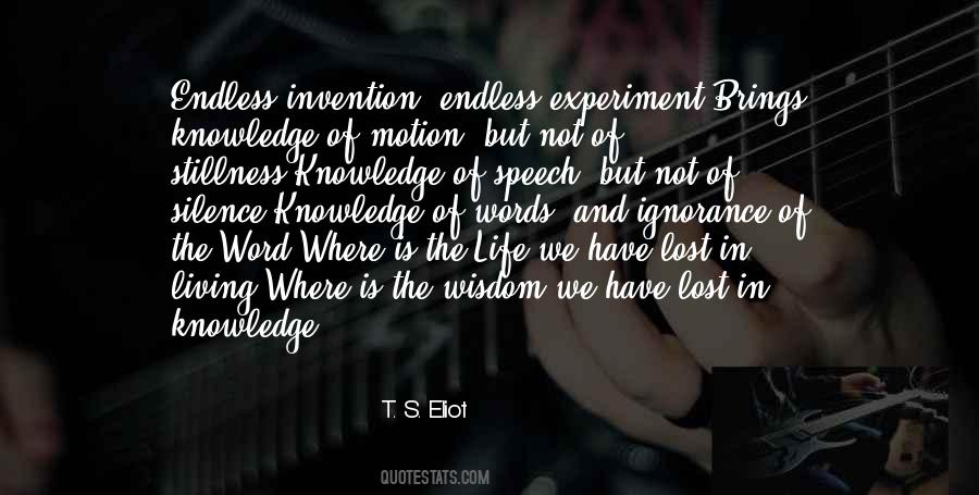 Quotes About Knowledge And Ignorance #218691