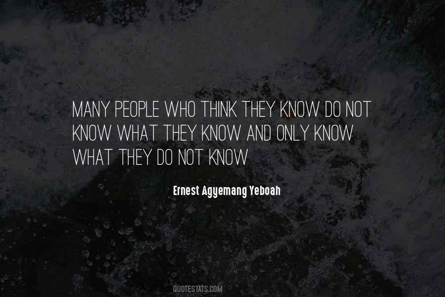 Quotes About Knowledge And Ignorance #426467