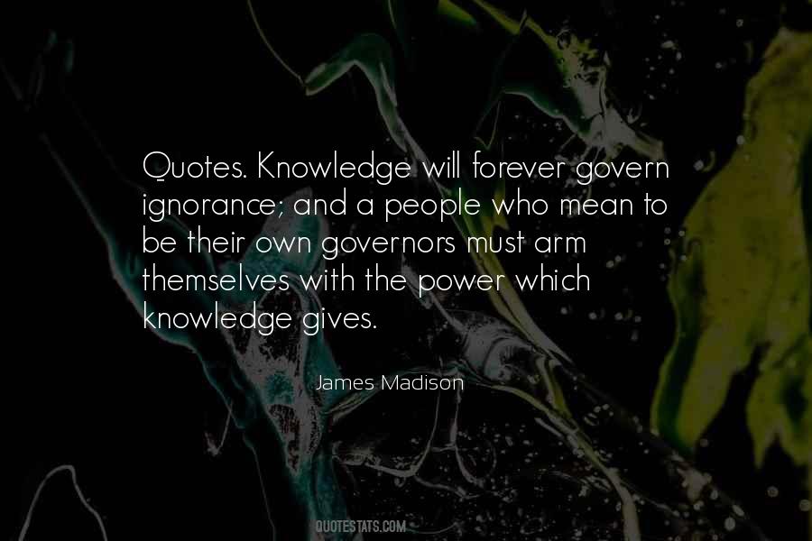Quotes About Knowledge And Ignorance #568311