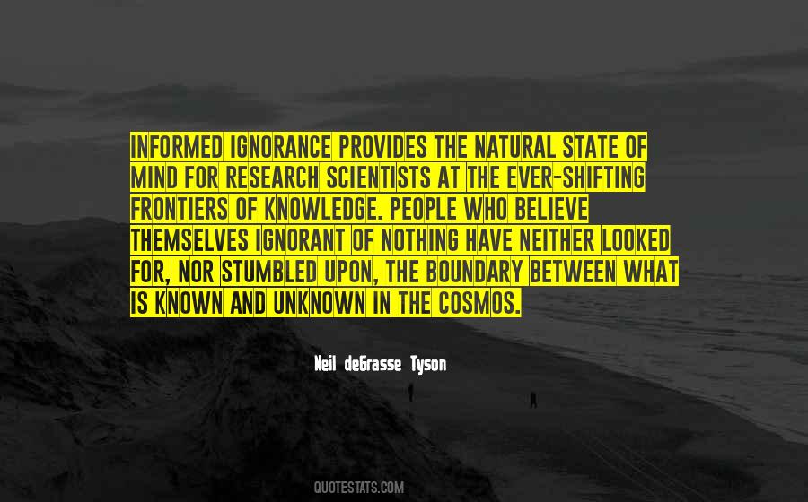 Quotes About Knowledge And Ignorance #602364
