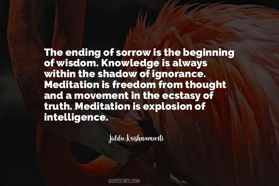 Quotes About Knowledge And Ignorance #72339