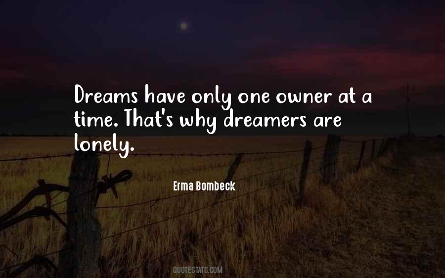 Quotes About Dreamers #1101440