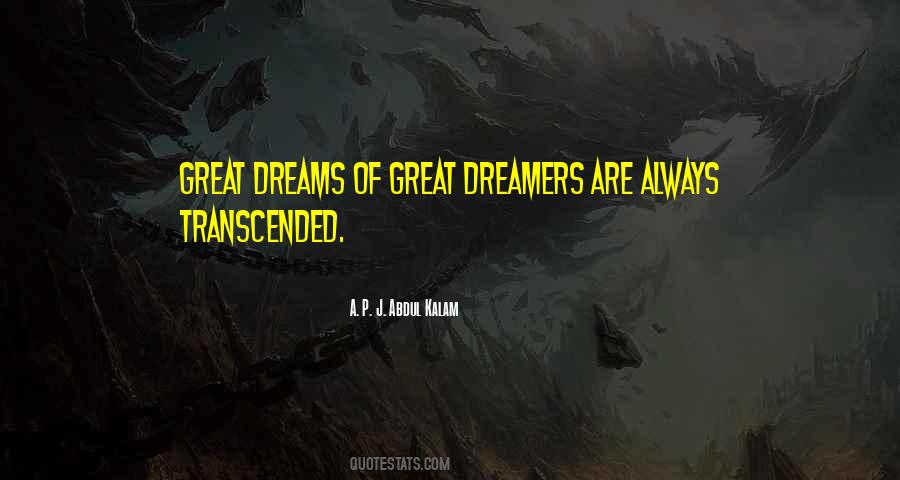 Quotes About Dreamers #1222629