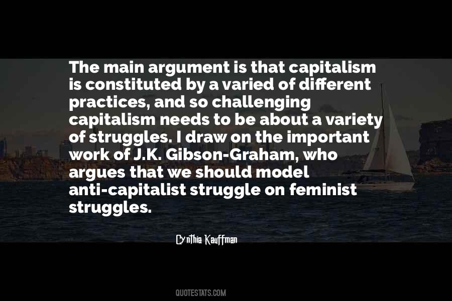 Quotes About Anti Capitalism #1557318