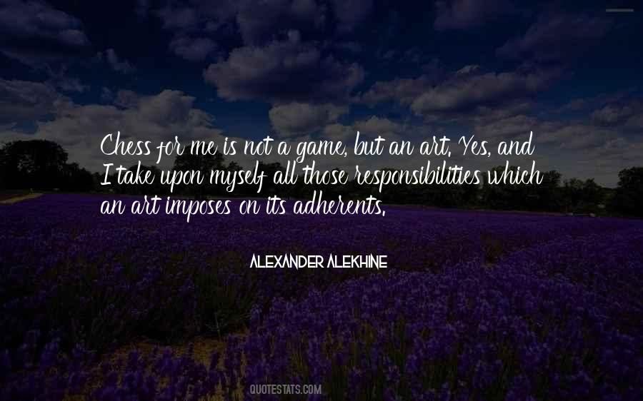 Alekhine's Quotes #1666187