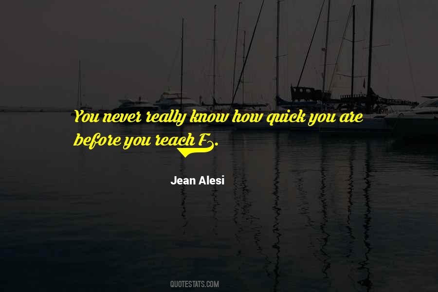 Alesi Quotes #1776533