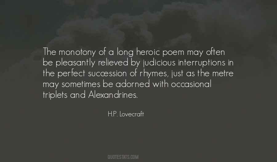 Alexandrines Quotes #1820606