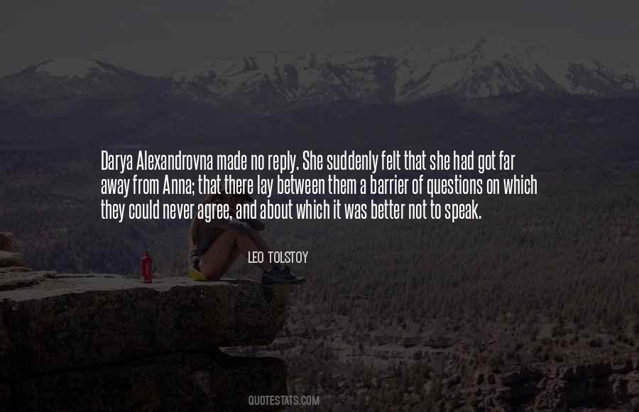 Alexandrovna Quotes #911327