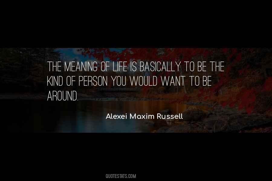 Alexei's Quotes #87268