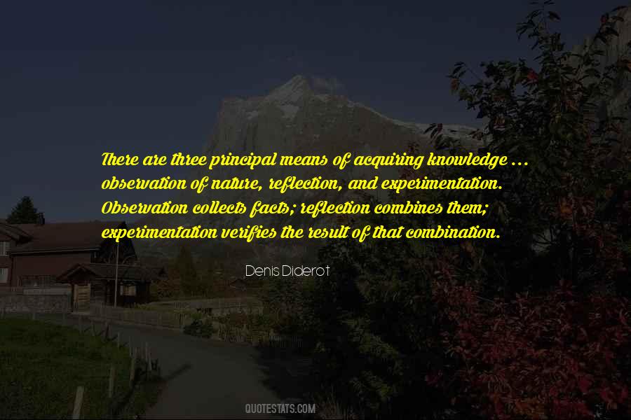 Quotes About Experimentation #341277