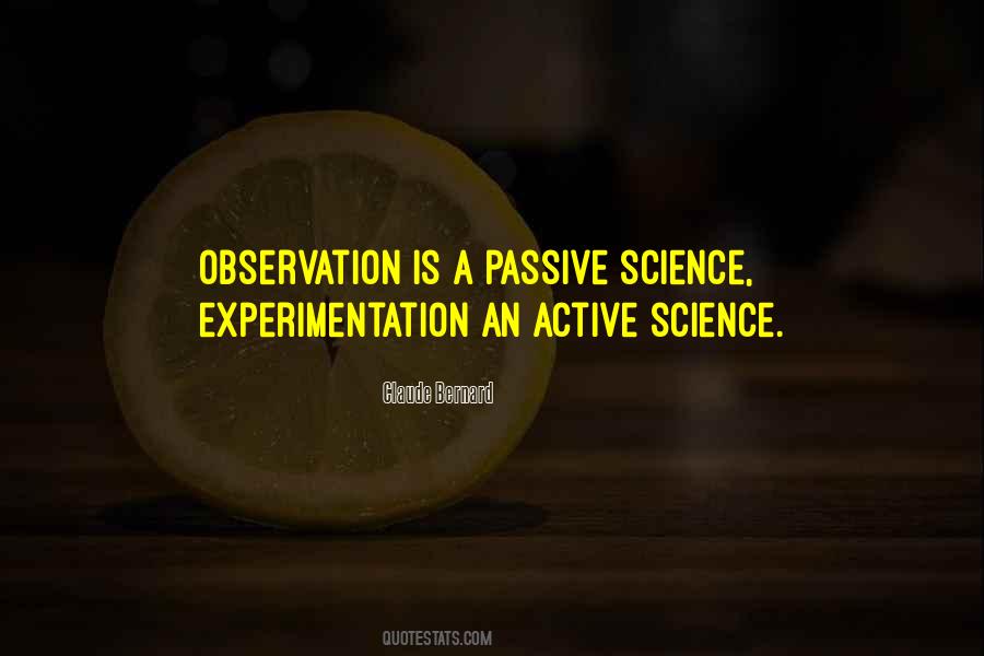 Quotes About Experimentation #41559