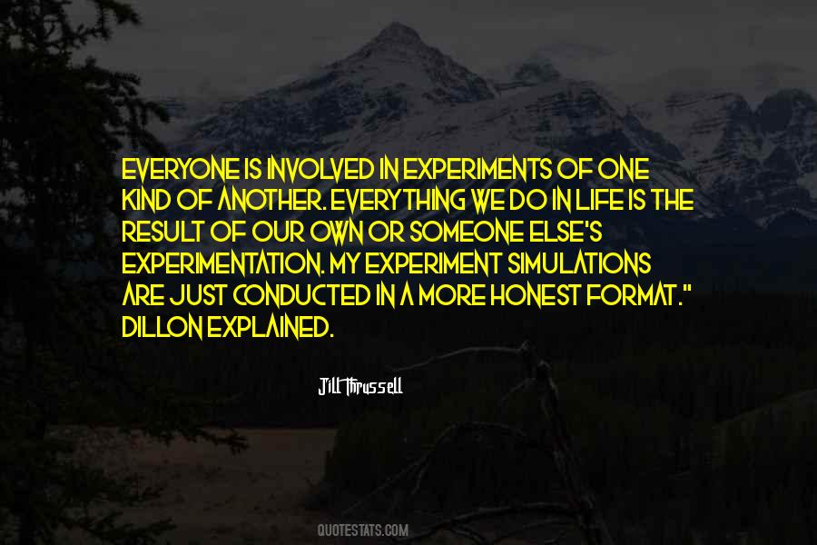 Quotes About Experimentation #44349