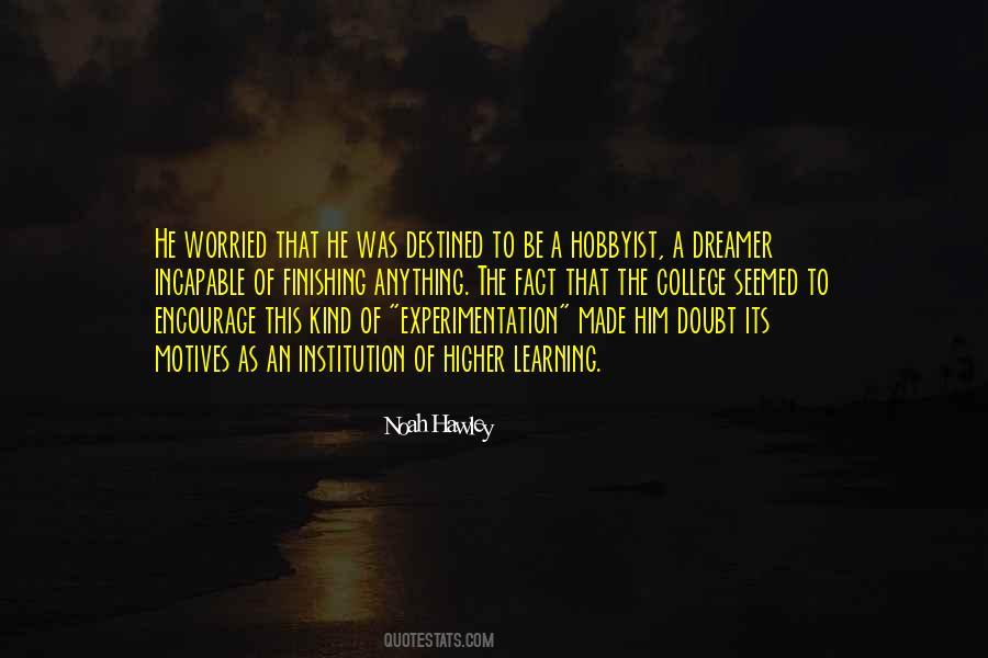 Quotes About Experimentation #521229