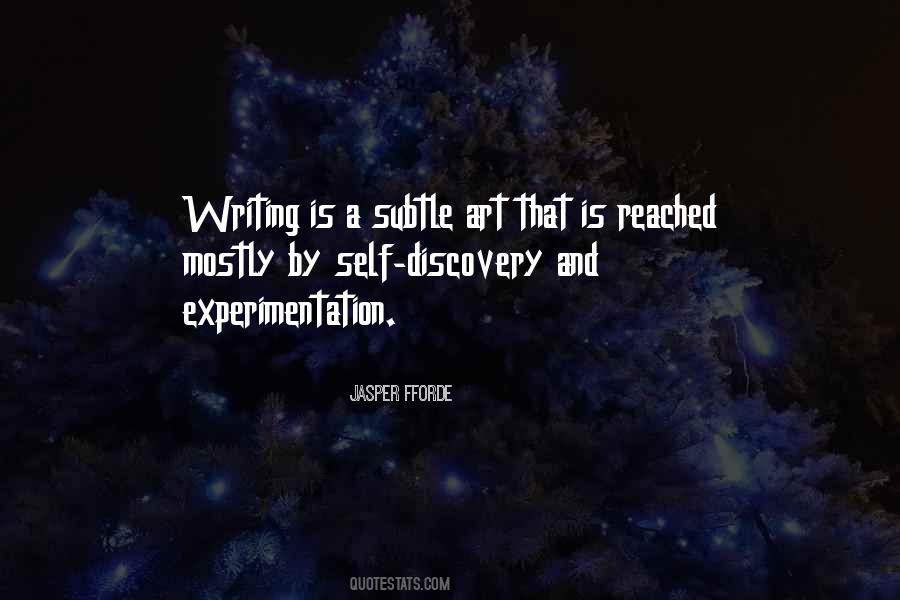 Quotes About Experimentation #649148