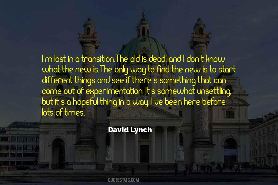 Quotes About Experimentation #65561