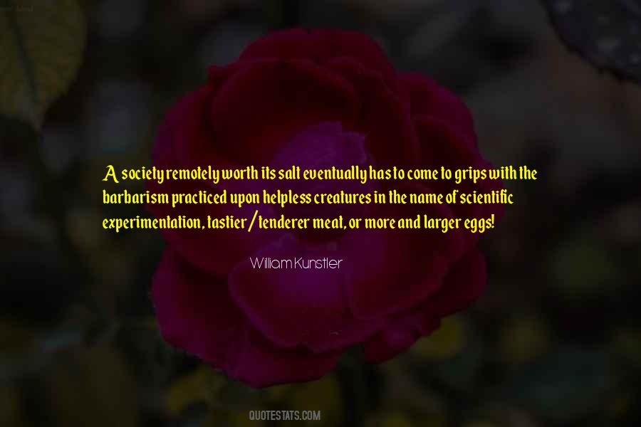 Quotes About Experimentation #745725