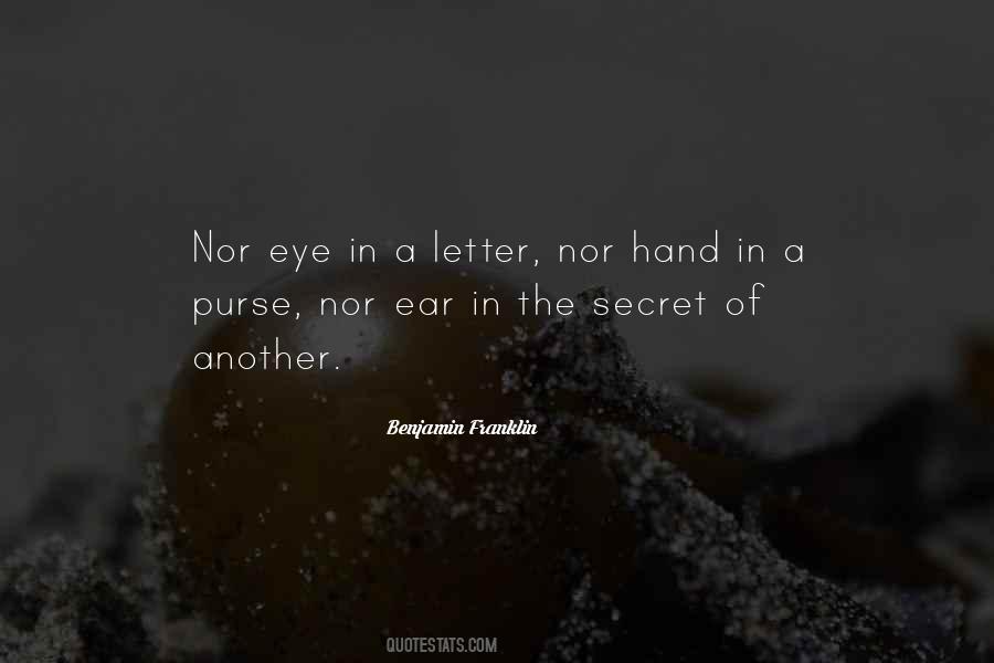 Quotes About A Letter #1107873
