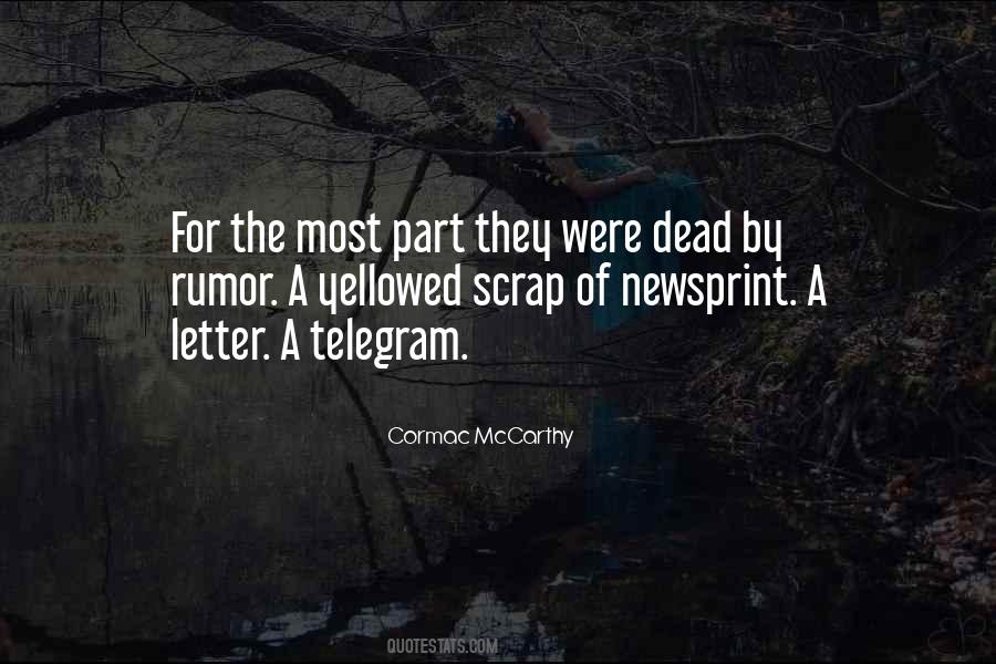 Quotes About A Letter #1268153